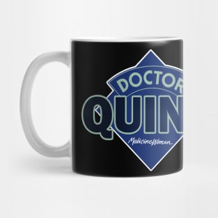 Doctor Quinn Medicine Woman - Doctor Who Style Logo Mug